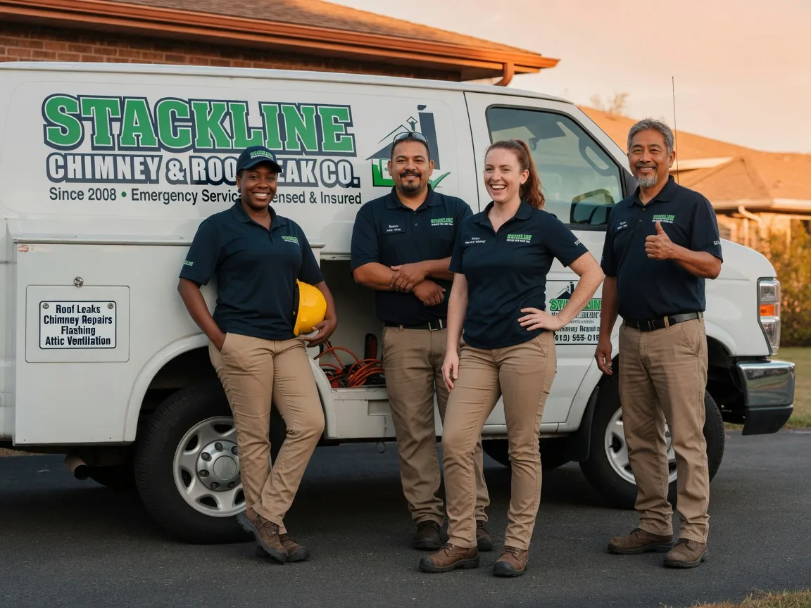 Chimney flashing repair company in Geyserville, CA